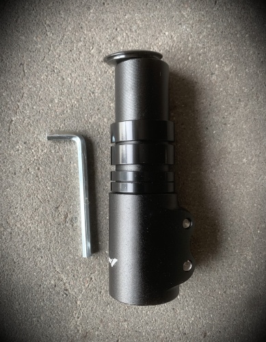 Удлиннитель штока вилки 28,6мм. L-120мм. + ключ. в упаковке.