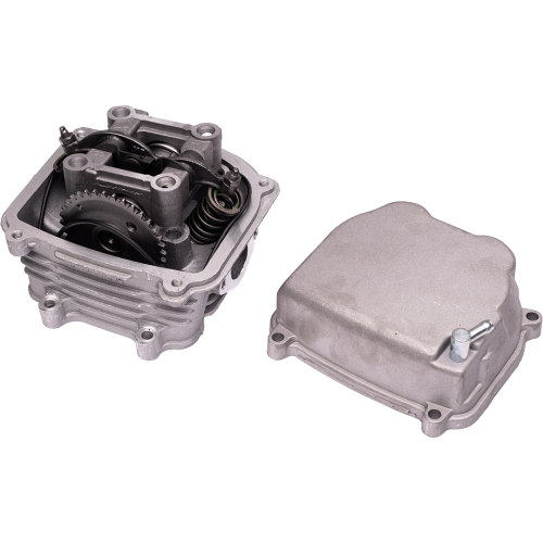 Головка цилиндра в сборе 4T  80cc 139QMB 47,00мм, клап. d-16/18,5мм; GY6-80 с сборе с крышкой