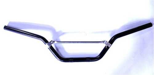 Руль 22мм #3 с перекладиной черный