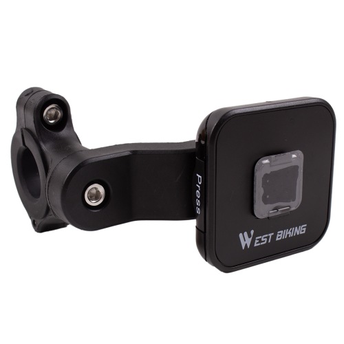 Держатель для телефона West Biking, магнитный, антивибрационный, 360°, 9×10,5 см, крепление на руль