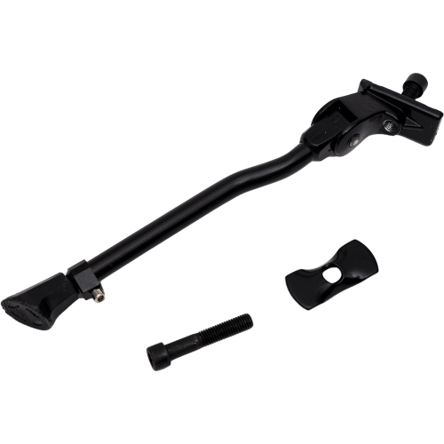 Подножка центр универсальная (005), алюминиевая, черная