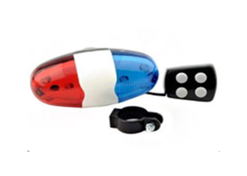 Сигнал "Полиция", 4 звука сирены, мерцание 6 типов