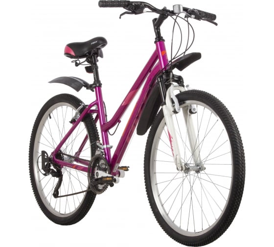 Велосипед FOXX 26" BIANKA розовый, алюминий, размер 17"