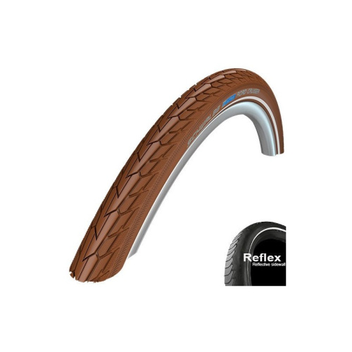 Покрышка. 28x1,60 700x40C (42-622) 05-11101280 ROAD CRUISER K-Guard, TwinSkin BN/BN+RT HS484 SBC 50EPI коричневая SCHWALBE