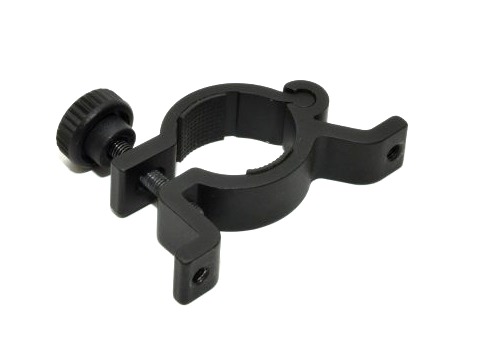Крепление для флягодержателя AUTHOR AO-R5, 8-14003005 на руль 25.4-31.8мм, алюм. черный