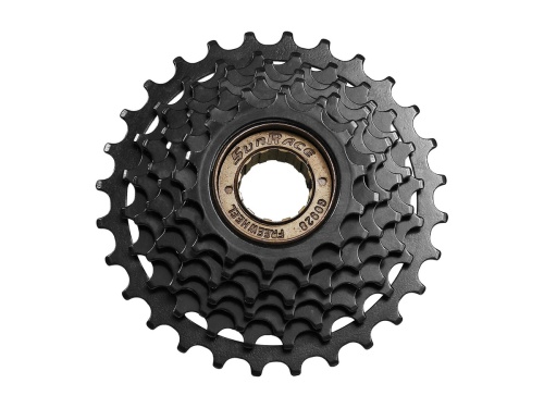 Трещотка 6ск. SUNRACE MFM05.6DSA.BS0.BX, 06-201126, M05, (инд. уп), 14-28T, черная