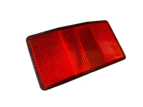 Катафот задний на багажник велосипеда 94мм х 50мм.