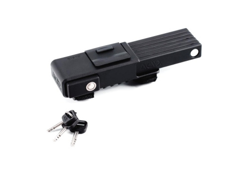 Замок с ключом ACID RIGID 90, 900mm, черный, код 13334