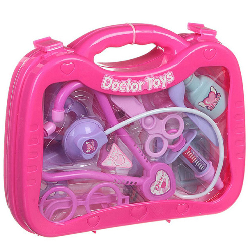 Игровой набор доктора Doctor Toys, розовый, 7757B