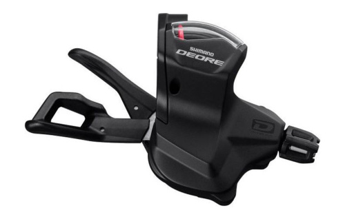 Перекл-ль  скоростей 2-720477 DEORE M6000-L лев 2/3ск на хомут, с инд. трос 1800мм ISLM6000LB Япония SHIMANO