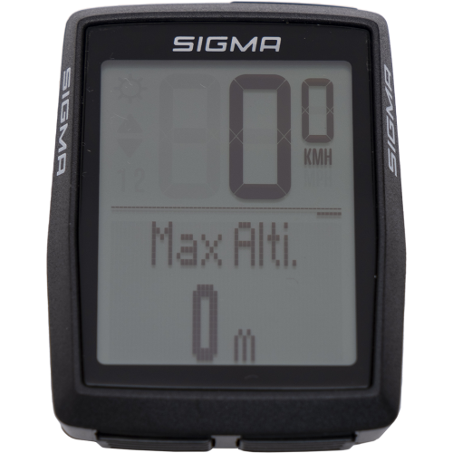 Велокомпьютер SIGMA BC 14.0 WL STS CAD 14 функций, БЕСПРОВОДНОЙ с датчиком каденса, черный