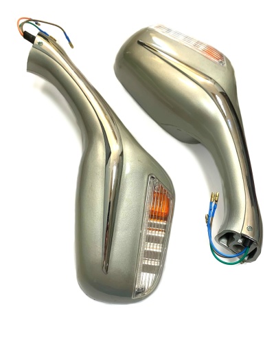 Зеркала мерс.с поворотом (серые) HF-822