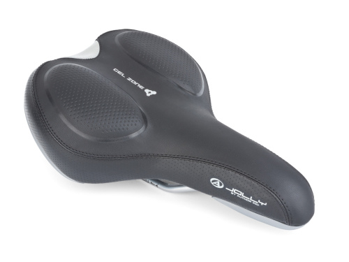 Седло 8-31048015 комфорт. JOLLY 260х170мм гелевое (20) черное AUTHOR