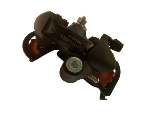 Переключатель задний, SAIGUAN, HG-34A, 6/7-36, под петух, подвод - обратный, RRDHG34A0001