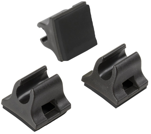 Рубашка/направляющая 5-370295 д/рубашек/гидролиний ⌀4-5мм пластиковая, универсальна, крепление на раму 3шт в комплекте M-WAVE