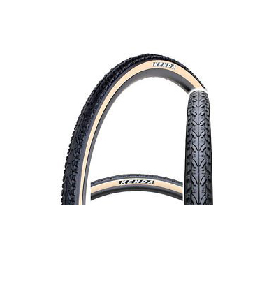 Покрышка 28 (37-622) (700х35С) 5-527778 (новый арт 5-529252) K935 KHAN п/слик ЧЕРНО-БЕЛАЯ KENDA