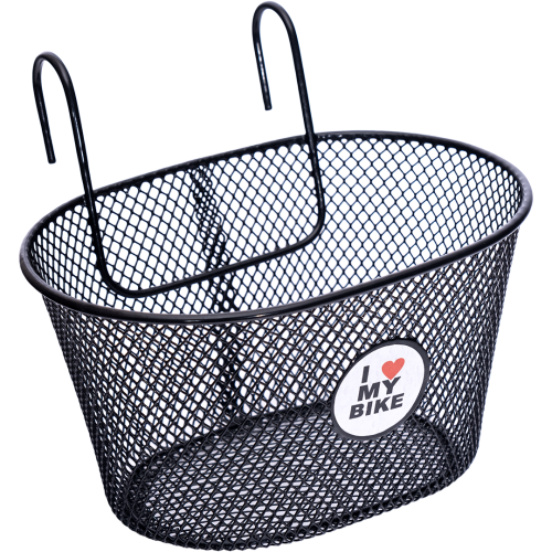 Корзина 5-431555 детская 25х15х14,5см сталь универс. крепл. на руль/багаж. (60) черная