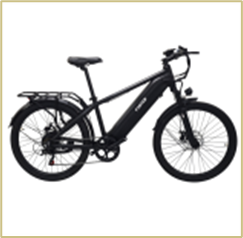 Электровелосипед FASTER RLSD-094 26", 240W, цвет черный 