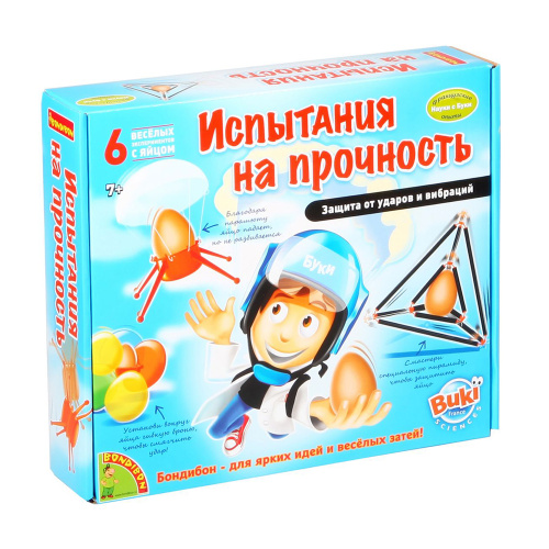 Научно-познавательный набор Bondibon Испытания на прочность