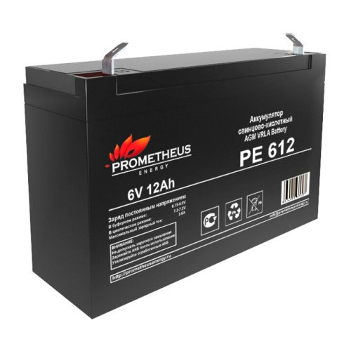Акк.  6V 12Ah PE612 Prometheus energy (151х50х94) гелевый