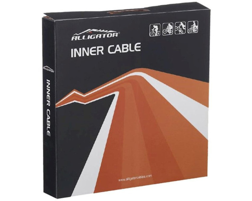 Тросики 6-200481 переключения 19жил сталь ОЦИНКОВАННЫЙ Shimano/Sram 1.2х2000мм LY-SRG43520 инд. уп. 100шт ALLIGATOR