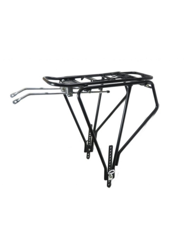 Багажник 24-29" для FAT 6-190036 алюм. CD-36X разборн. регул. велосип. для диск. торм. черный OSTAND