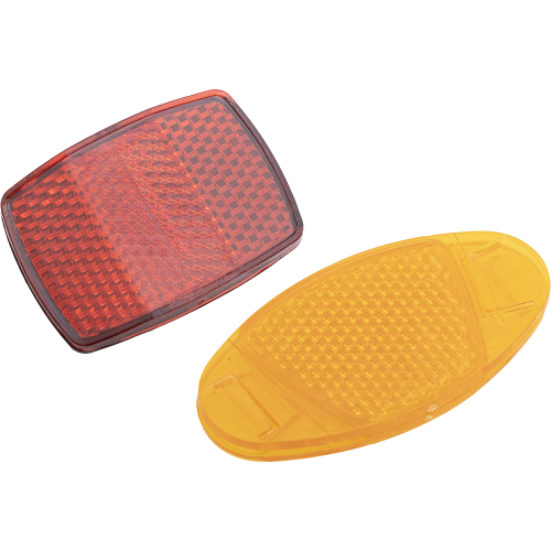 Комплект светоотражателей для велосипеда 4 шт.: передний, задний, боковой.