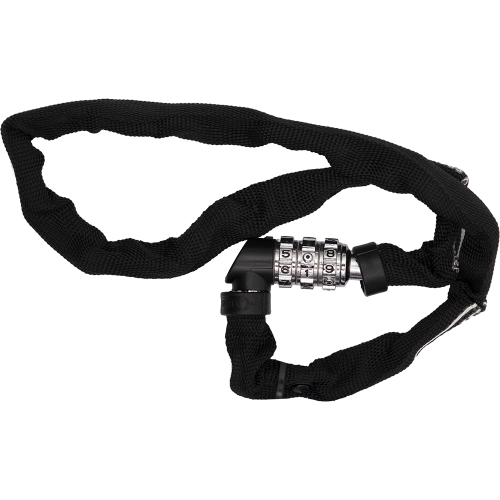 Замок цепной кодовый 4х600мм ABUS Web1200, 3-х разр, класс защиты 2/15, 200гр черный