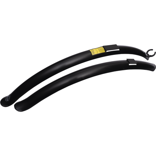 Крылья 8-16101601 пластиковые AXP-03-28 28"х41мм черные AUTHOR (Чехия)