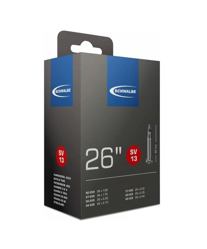 Камера 26х1,6/2,4 (40/62-559) IB AGV 40mm велосипедная 'Schlauch Schwalbe AV13