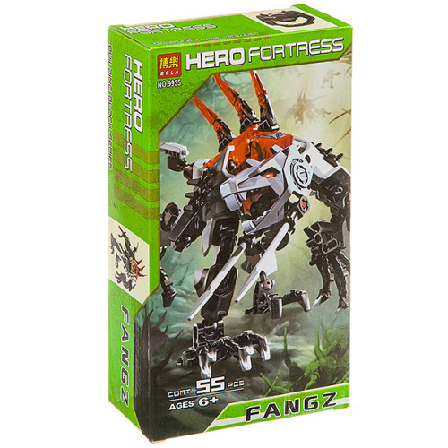 Конструктор Hero Fortress - Raw Jaw, 52 детали, 9935-9937