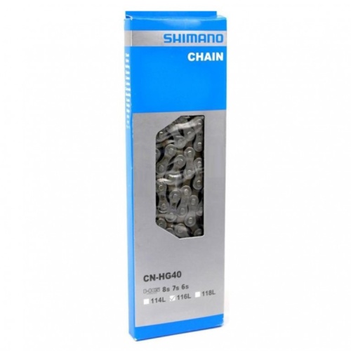 Цепь Shimano CN-HG40, 6/7/8 ск,114 зв.,зам. UG51ECNHG40114Q