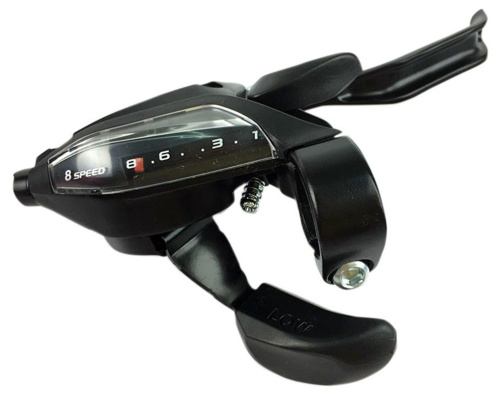 Перекл-ль ASTEF5002RV8ALC 2-8013 шифтер+торм. ручка, 8ск. прав, трос, черный SHIMANO