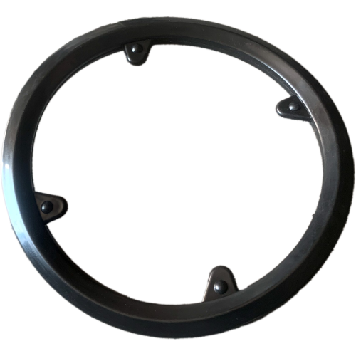 Защита системы шатунов пластиковая (щиток / отсекатель) 5 креплений к ведущей звезде (42-44T зубьев) модель: BCSH42T, чёрная.