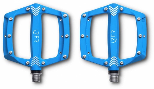 Педали RFR Flat SL, алюм, синие, код 14116