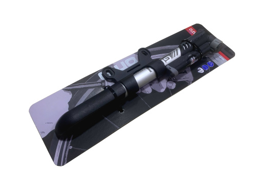 Насос 6-190900 GP-94C алюм. с манометром, универс. автоматическая гол-ка CLEVER VALVE, Т-образ. ручк