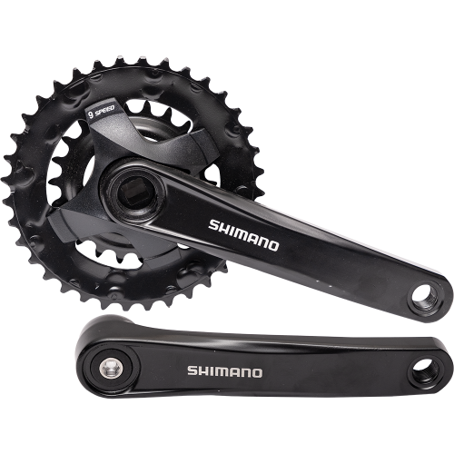 Шатуны FC-MT101 9 скоростей 36-22 зуба без защитной накладки, AFCMT1012C62XL