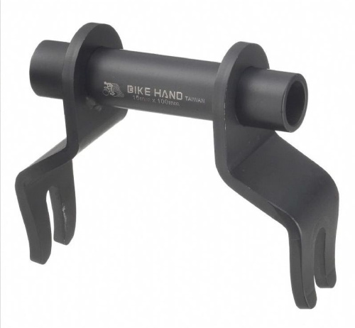 Крепление/адаптер 6-200312 для стенда (YC-92) для перевозки велосипедов под 15мм ось на автобагажнике или кузове пикапа YC-92-15 BIKEHAND NEW