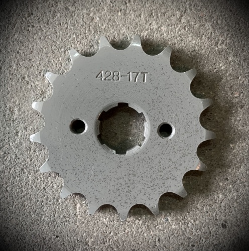 Звезда ведущая 428-17T TH=7mm CG,CB-125/250сс (157FMI, 162FMJ, 163FML, 167FMM)