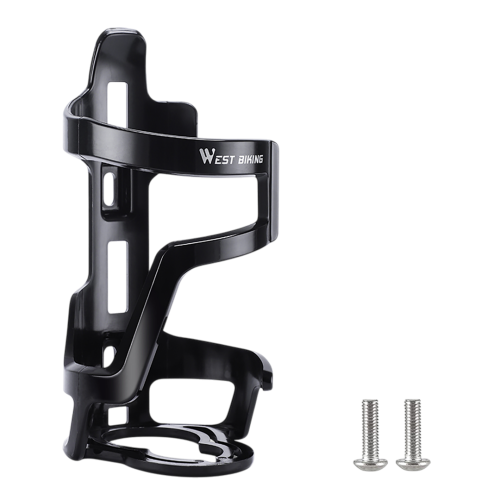 Флягодержатель West Biking, пластик, крепление на раму, универсальный, цвет: черный