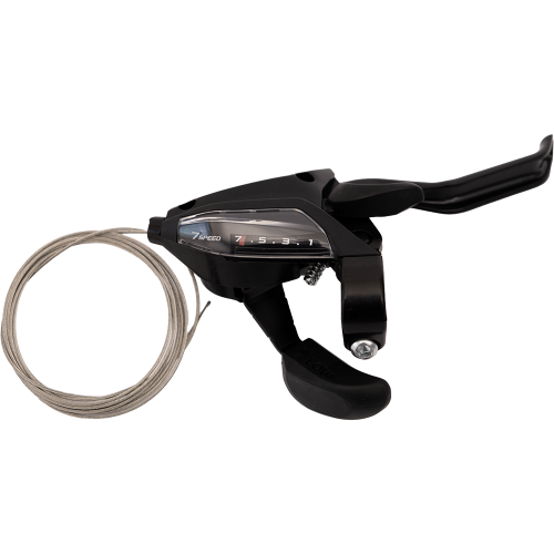 Перекл-ль ASTEF5002RV7ALC 2-8012 шифтер+торм. ручка, 7ск. прав, трос, черный SHIMANO