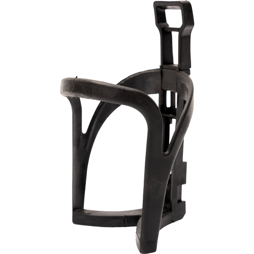 Флягодержатель пластиковый 22г, черный, 5-340787