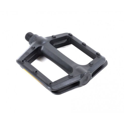 Педали AUTHOR APD-F13-Cmp, 8-34200025, пластик, BMX, широкие, с отраж., черные