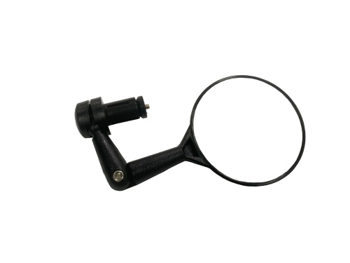 Зеркало круглое, панорамное, 6-647160, 3", 3 степ. своб., торц. крепление, черное