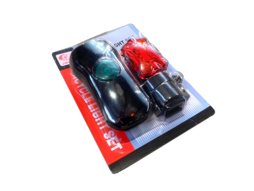 Комплект фонарей: передняя (модель: JY-822C) + задняя (модель: JY-004)