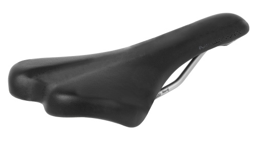 Седло M-WAVE COMP II 5-251011 спорт. 268х134мм спец. наполн. Base Cut, напр. со шкалой 265г черное