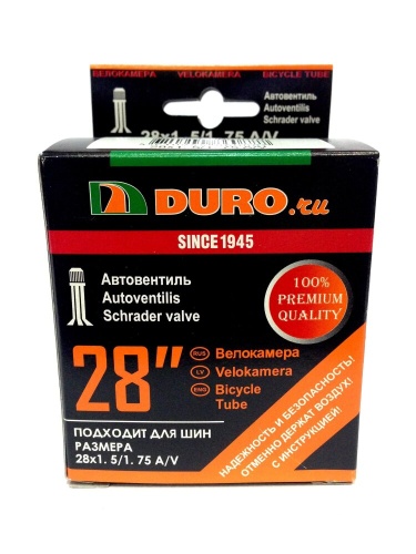 Камера 28х1,50/1,75 (47-622) A/V DURO