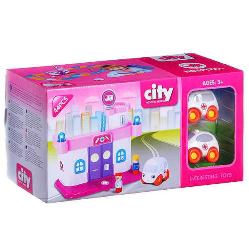 Игровой трек-конструктор Hospital Series 44 деталей FJ-6048K
