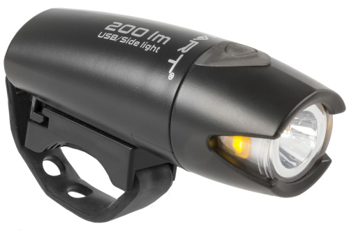 Фара 5-220985 2д повыш. ярк. 2W NICHIA 200лм/3ф Li-Ion АКБ USB-заряд. черная SMART