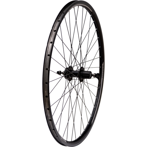 Колесо 29" заднее, Алюм. двустеночный 14G*36отв. A/V  высота 25мм, Втулка Shung Feng 3/8*14G*36отв 140мм алюм., под кассету с эксцентриком на пром под